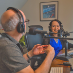 Pam and Scott Harper Podcasting